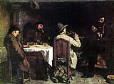 After Dinner at Ornans by Gustave Courbet